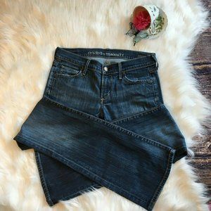 Citizens of Humanity Dita Petite Boot Cut Medium Wash Jeans Womens Sz 27 Casual